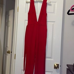 Hello Molly xs jumpsuit. Ties in front